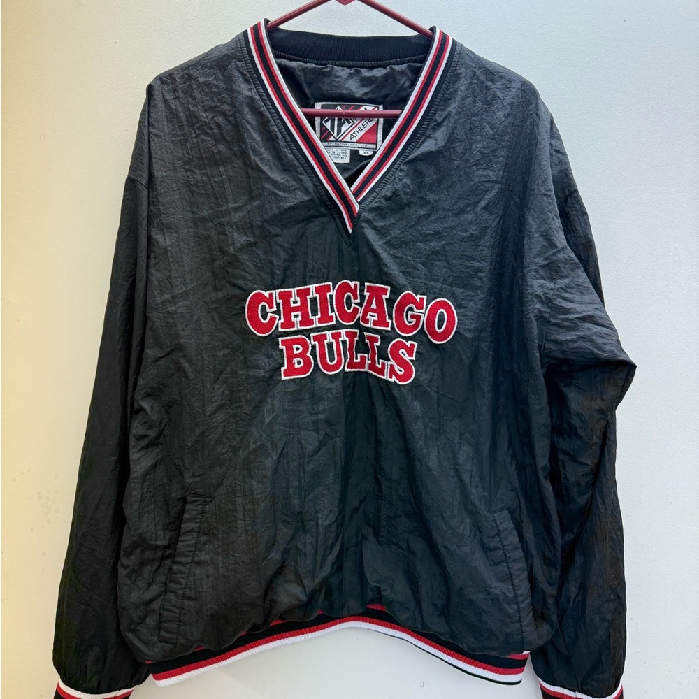 Vintage Chicago Bulls Pullover Windbreaker